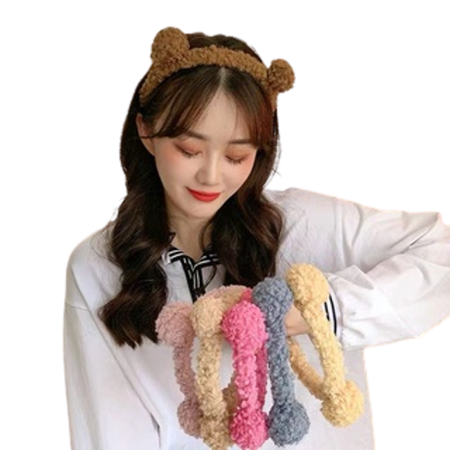 Băng Đô Rửa Mặt Hình Tai Gấu  1