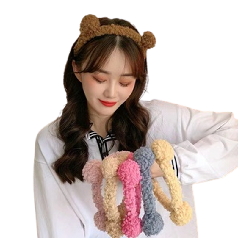 Băng Đô Rửa Mặt Hình Tai Gấu 1