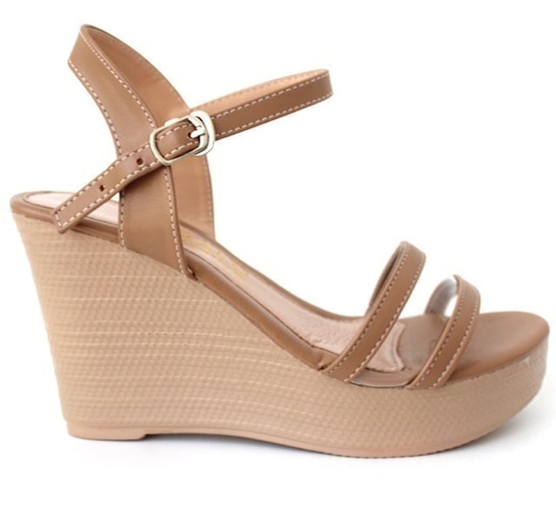 Giày Sandal Đế Xuồng Cao Gót 1