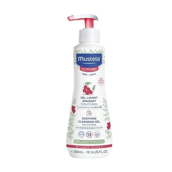 Sữa Tắm Gội Cho Da Nhạy Cảm Mustela 1