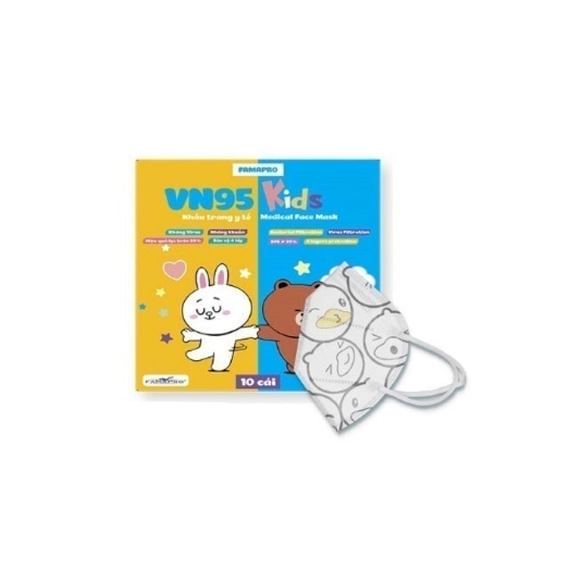 Khẩu Trang Trẻ Em Famapro VN95 KIDS  1