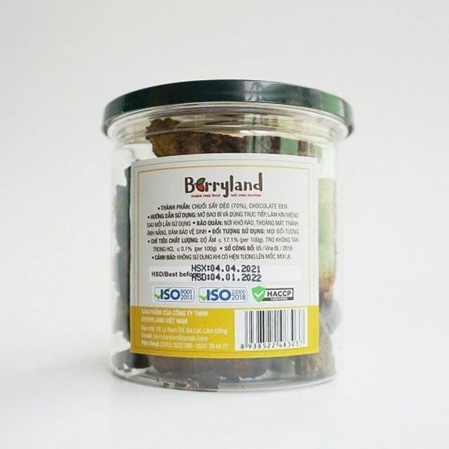 Chuối Sấy Dẻo Phủ Socola 4