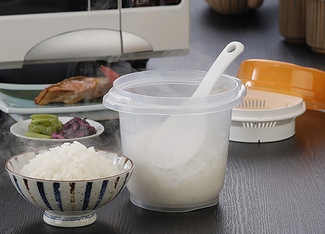 Cốc Nấu Cơm Bằng Lò Vi Sóng 2