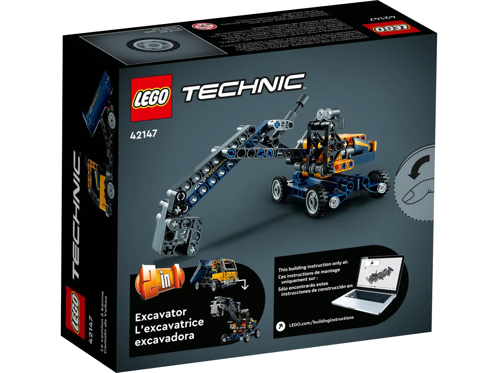 Lego Technic Xe Tải Công Trình 2