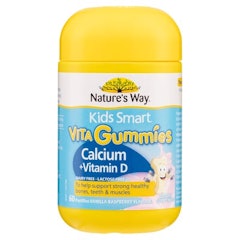 Nature's Way Kẹo Dẻo Canxi - Kids Smart Vita Gummies Calcium + Vitamin D