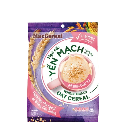 Ngũ cốc Ăn Kiêng Yến Mạch Ít Đường MacCereal 1
