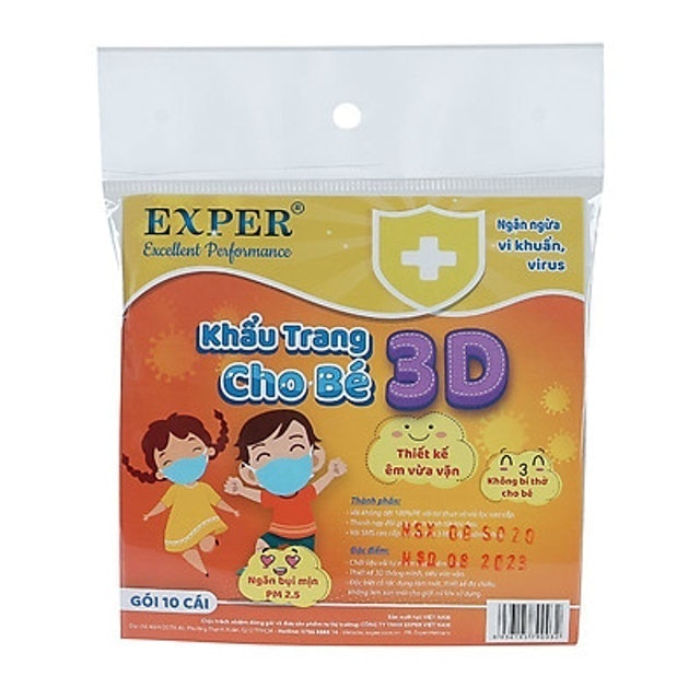 Khẩu Trang Trẻ Em EXPER 1