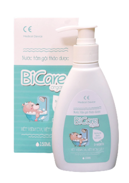 Sữa Tắm Gội Thảo Dược Organic Bicare 1