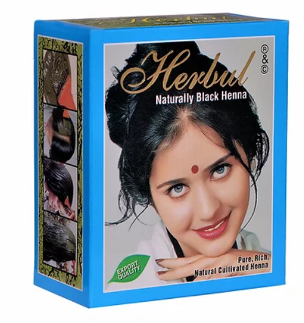 Thuốc Nhuộm Tóc Thảo Dược Herbul Naturally Black Henna 1