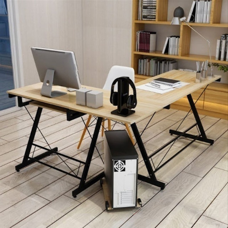 Bàn Làm Việc Chữ L Chân Chéo SC1 3