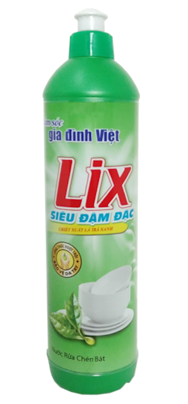 Nước Rửa Chén Lix Trà Xanh 1