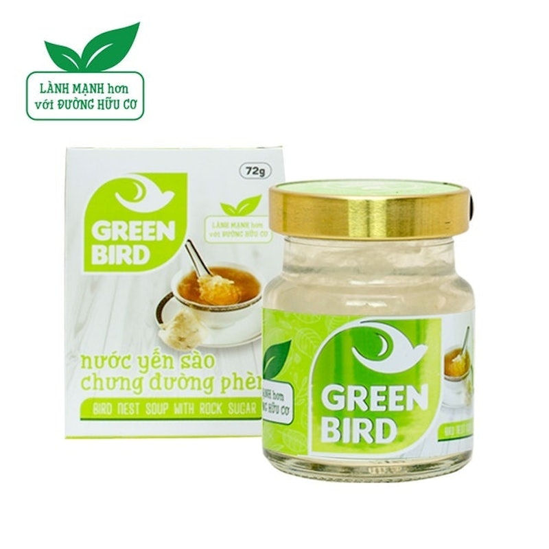 Nước Yến Sào Chưng Đường Green Bird 2