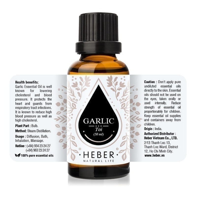 Tinh Dầu Tỏi Garlic Essential Oil 1