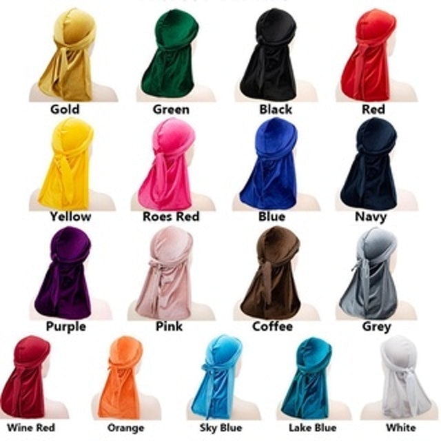 Khăn Turban Trùm Đầu Đuôi Dài  3