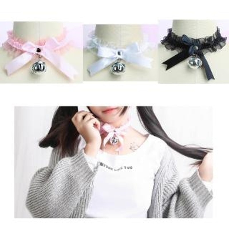Vòng Cổ Choker Ren Chuông 1