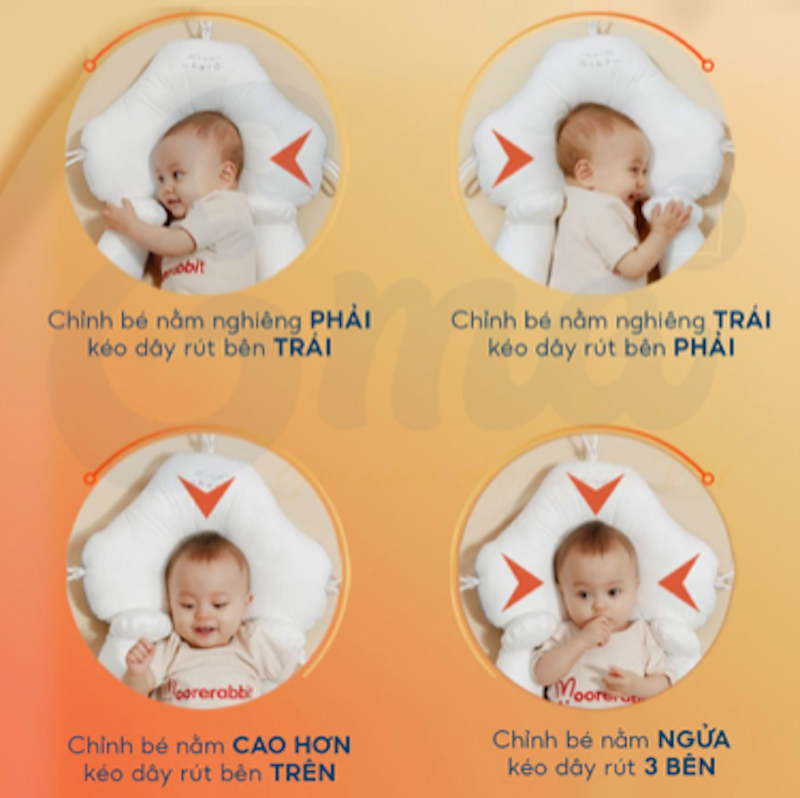 Gối Chữ U Cho Bé Sơ Sinh EMA 3