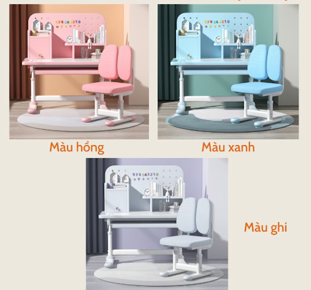 [2024] Top 10 Bàn Học Chống Gù tốt nhất (Lumili, Chilux, Kachi) 3