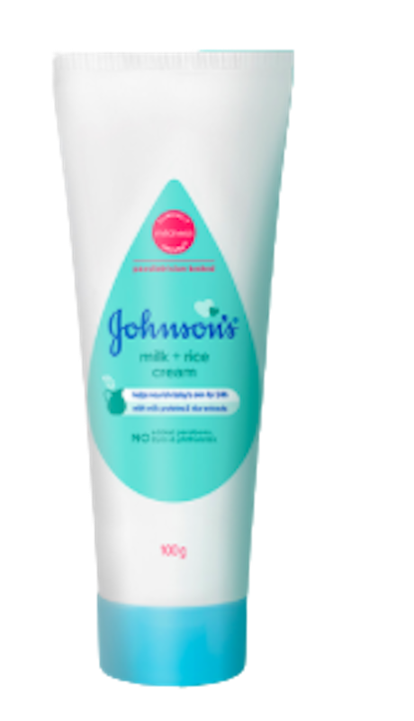 Kem Dưỡng Thể Johnson's Milk & Rice Baby Cream 1