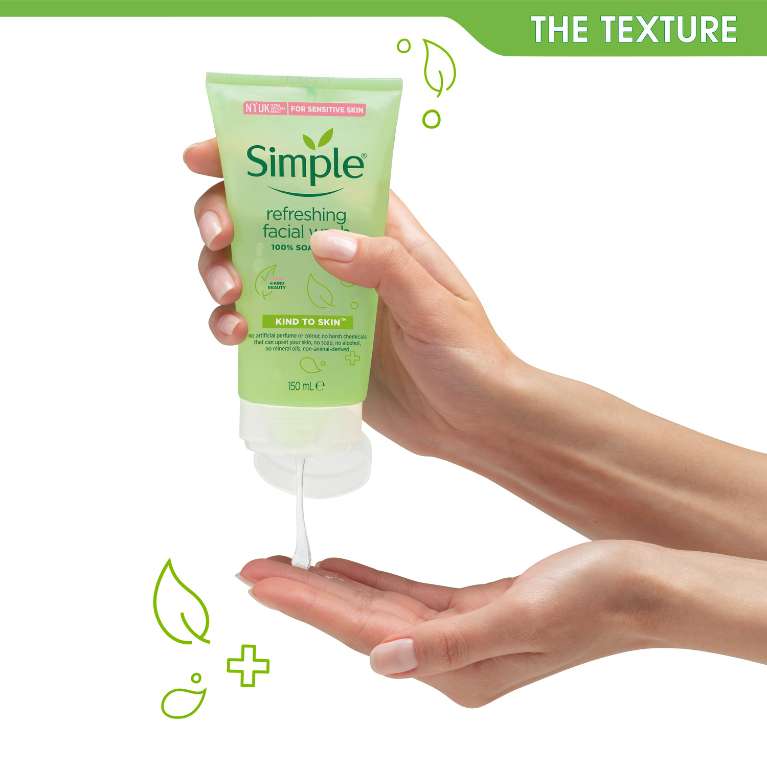 Sữa Rửa Mặt Simple Refreshing Facial Wash  4