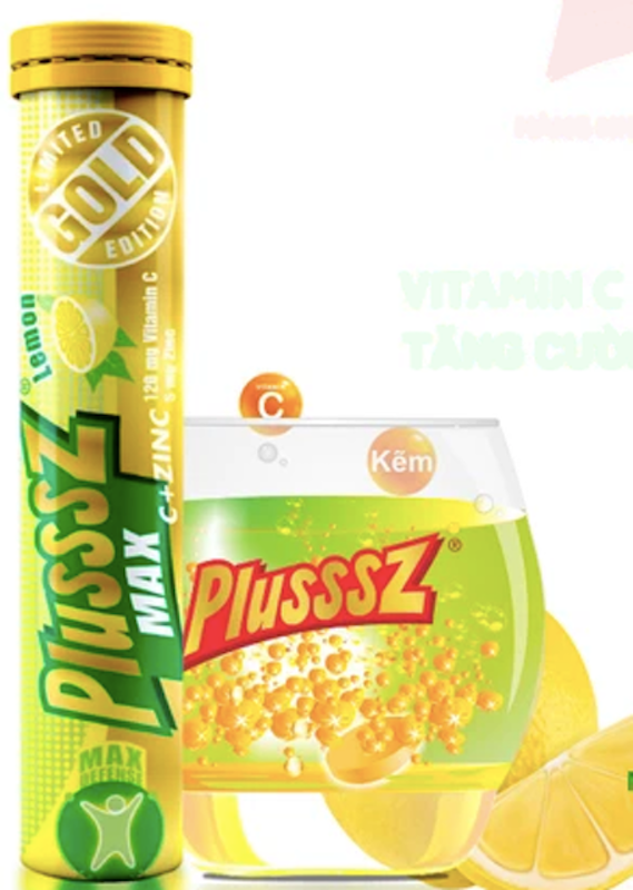 Plusssz Max Vitamin C + Zinc 1