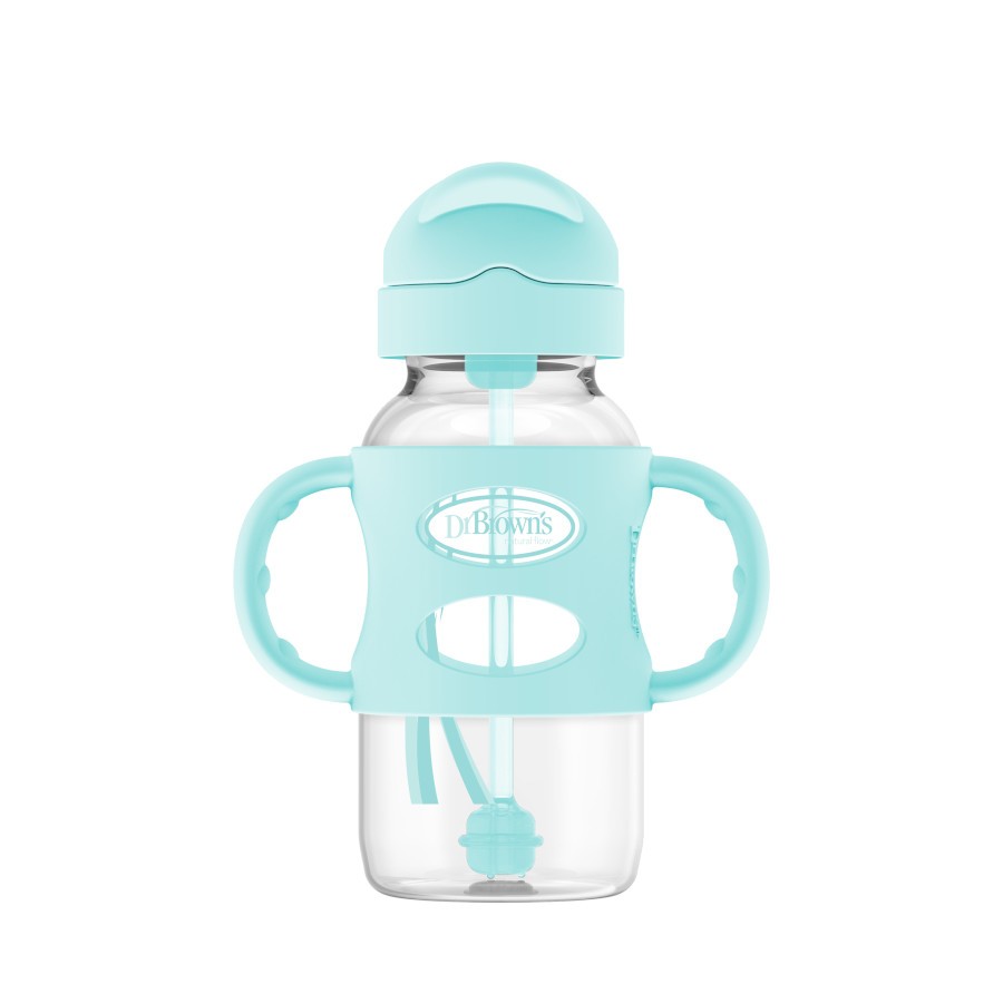 Bình Tập Uống Nước Dr. Brown's Tay Cầm Silicone 3