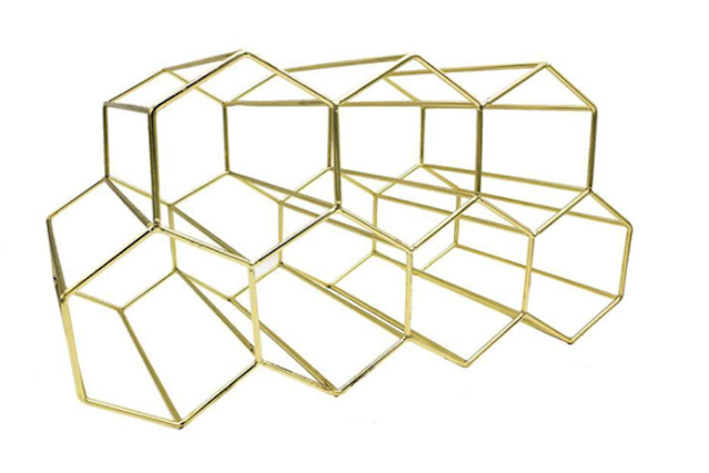 Kệ Rượu Tổ Ong (Lục Giác) 1