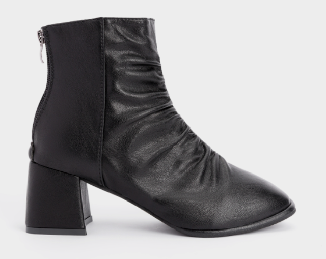 Boot Nữ Da Nhăn Rút 1