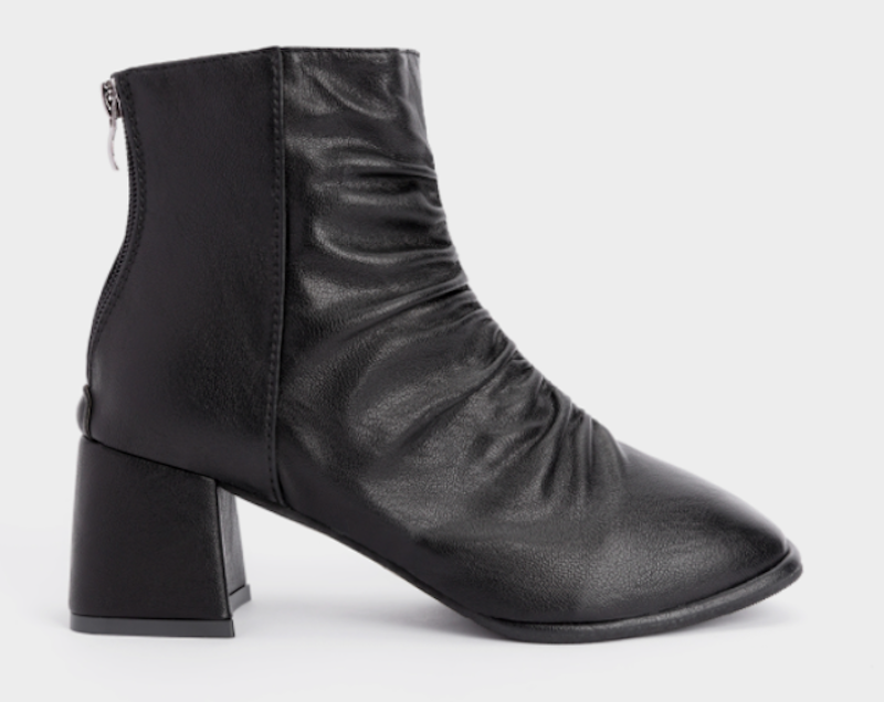 Boot Nữ Da Nhăn Rút 1