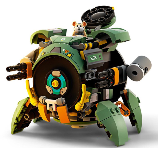 LEGO Robot Chuột Chũi Overwatch Wrecking Ball 1