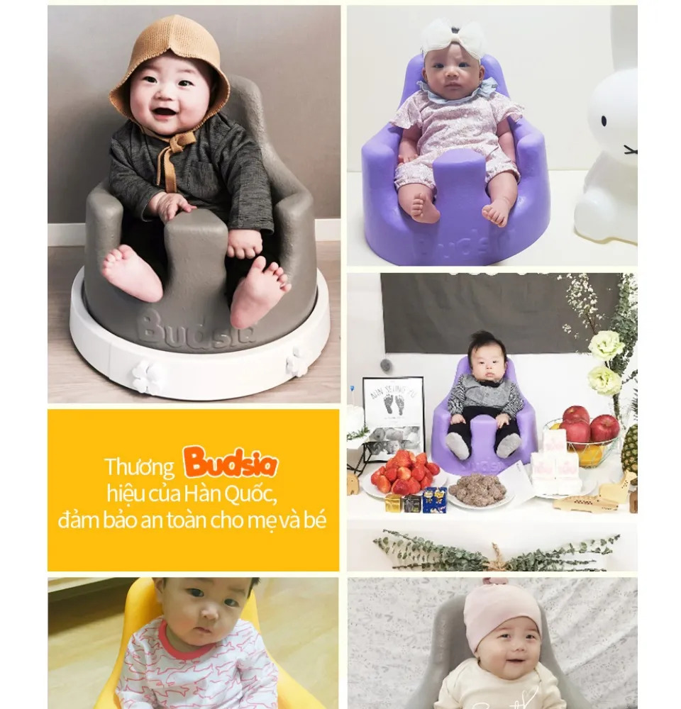 Ghế Tập Ngồi Cho Bé Budsia 2