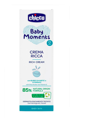 Kem Dưỡng Ẩm Cho Bé Chicco Baby Moments 2