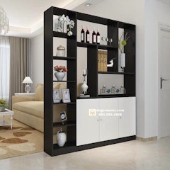 Tủ Rượu Kiêm Vách Ngăn