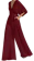 ZANZEA Jumpsuit tay lửng ống rộng ZANZEA 1