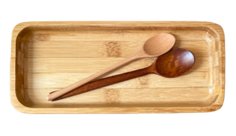 Khay Gỗ Tre Hình Elip Ongtre 1