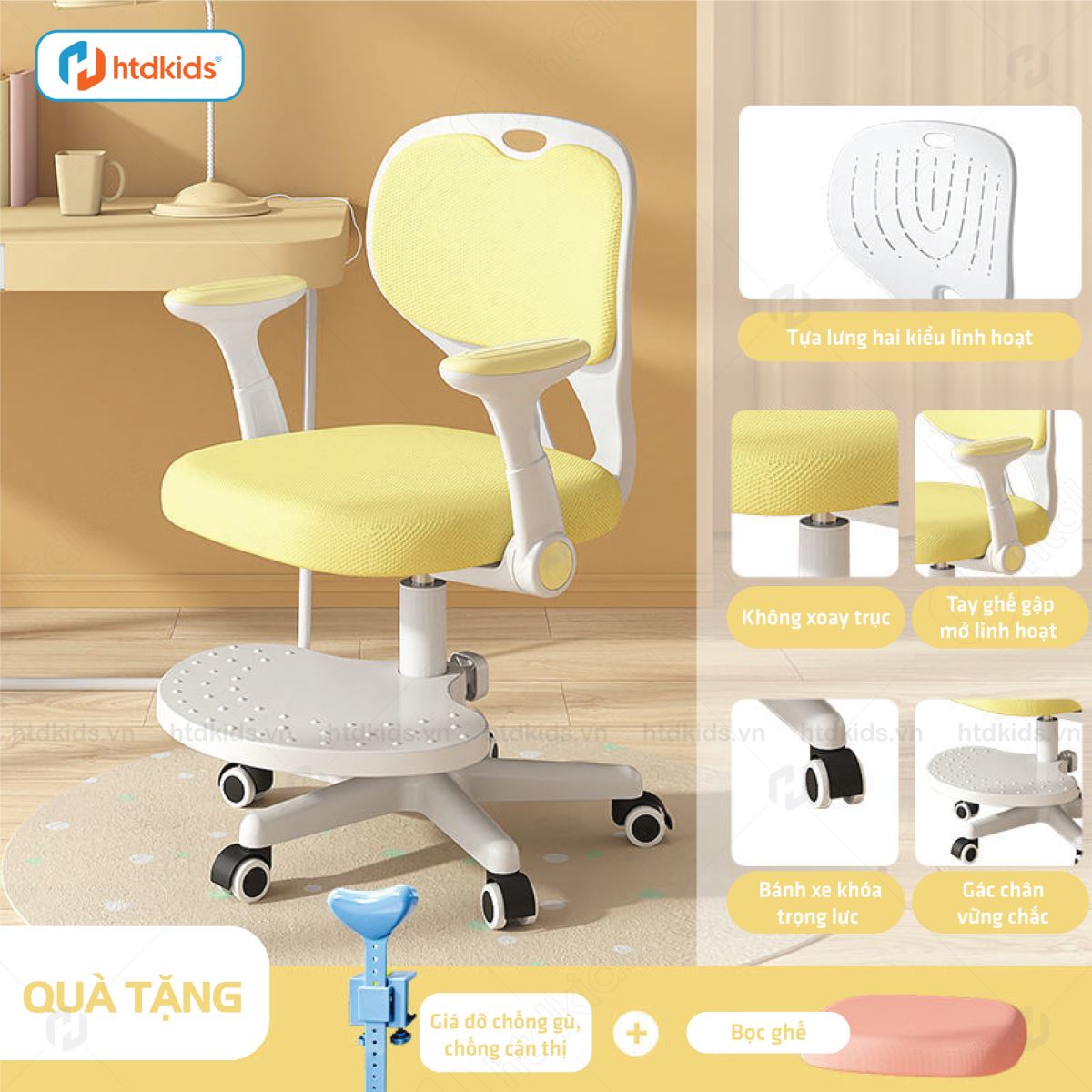 [2024] Top 10 Ghế Ngồi Học tốt nhất hiện nay cho tư thế chuẩn [Tư Vấn Từ Chuyên Gia] 4