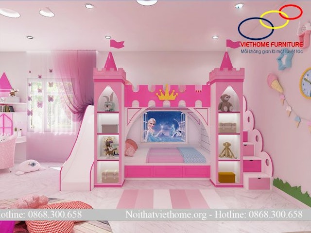 Giường Tầng Lâu Đài Việt Home 2