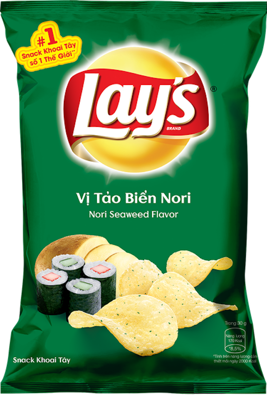 Snack Khoai Tây Lay's Vị Tảo Biển Nori 1