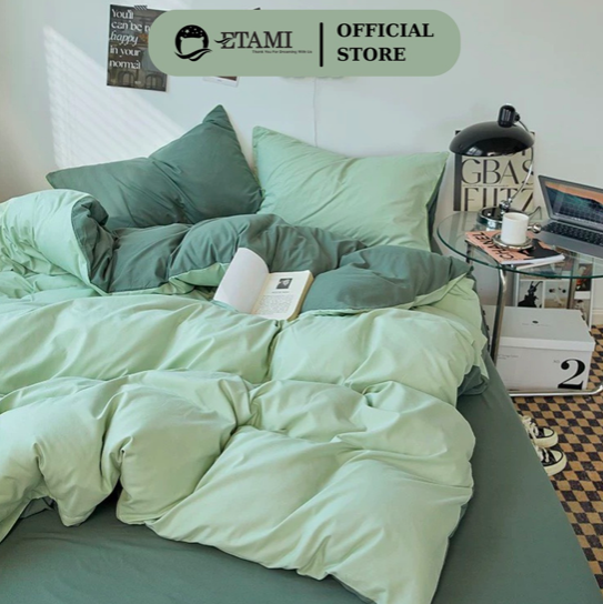 Bộ Chăn Ga Gối Cotton Tici  1