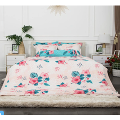 Bộ Chăn Ga Gối Edena Cotton In