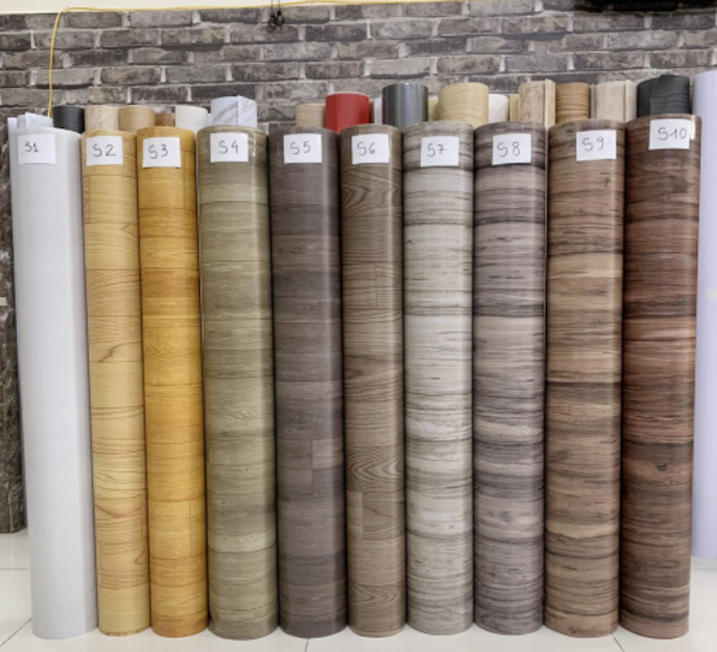 Thảm Nhựa Trải Sàn Vân Gỗ 1