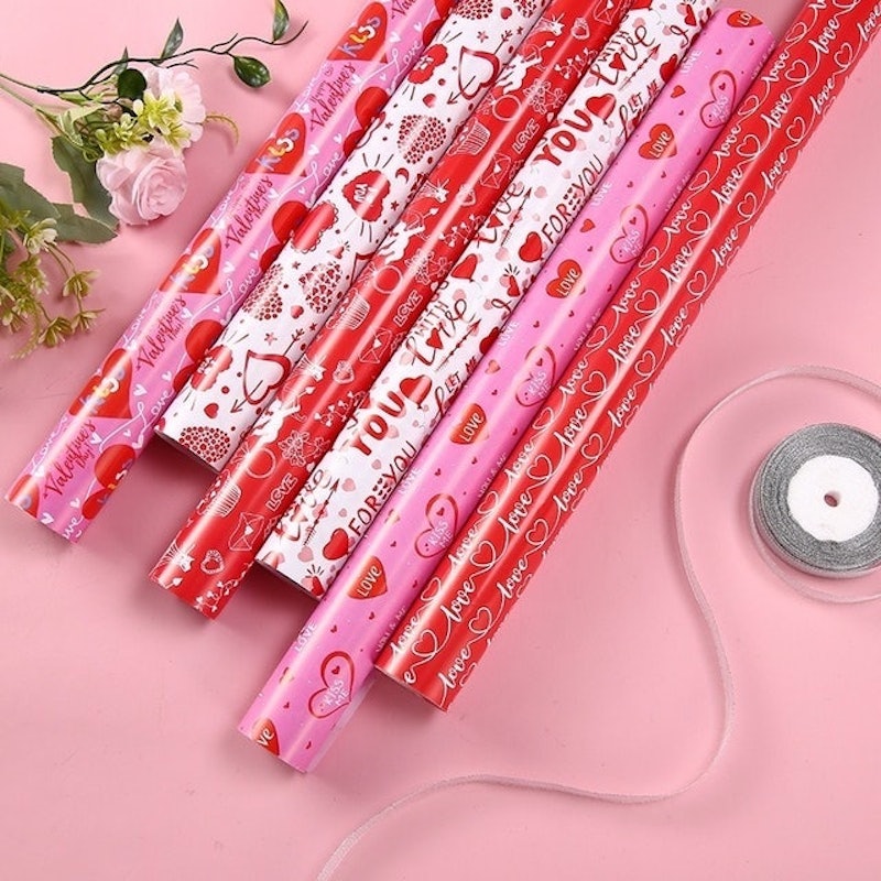 Giấy Gói Quà Valentine 1