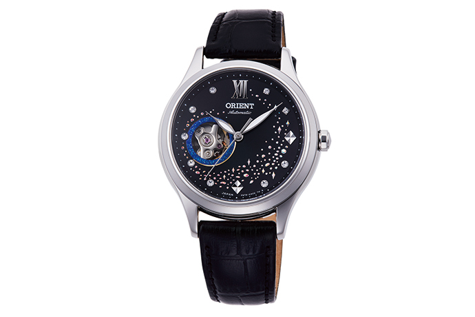 Đồng Hồ Nữ Dây Da Orient Contemporary Semi Skeleton  1