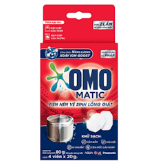 Viên Nén Vệ Sinh Máy Giặt Omo Matic