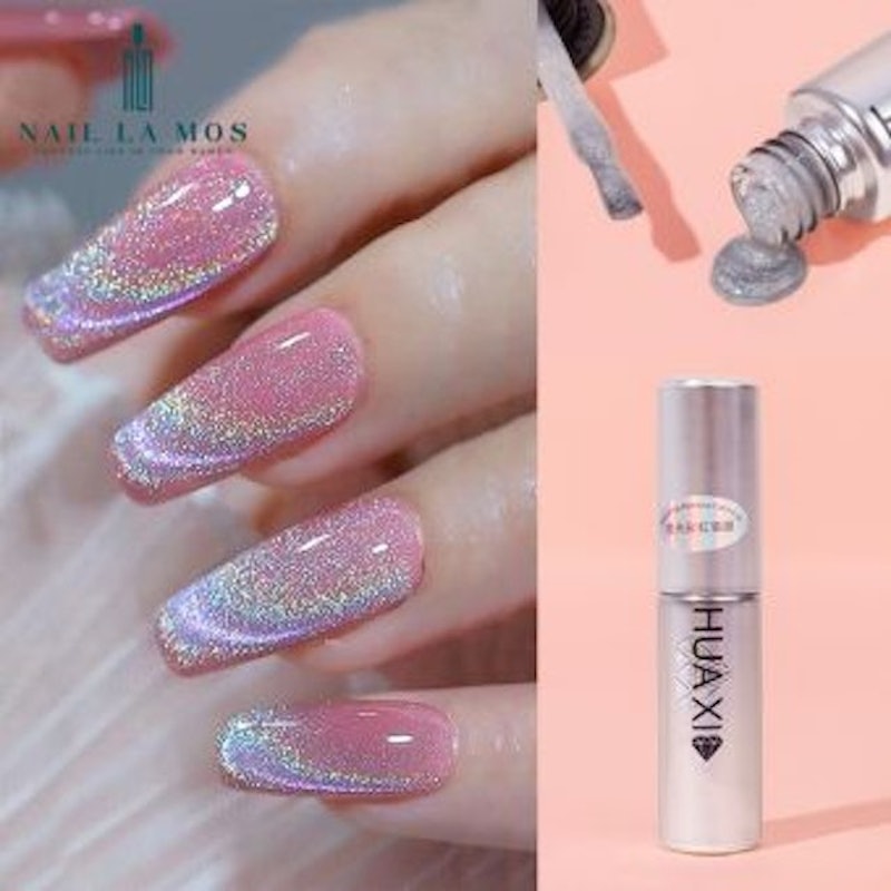 Sơn Gel Mắt Mèo Kim Cương Huaxi 9D 5