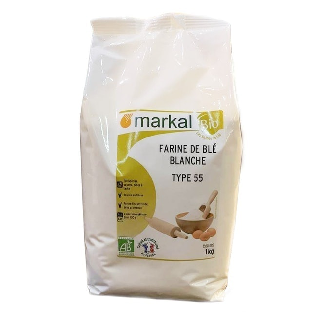 Bột Mỳ Nguyên Cám Hữu Cơ Markal 1