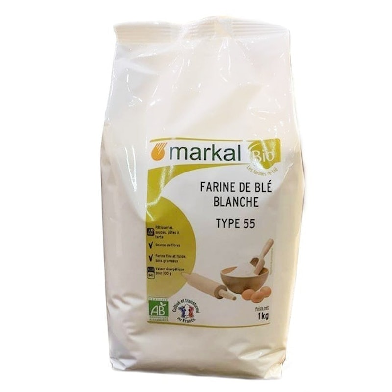 Bột Mỳ Nguyên Cám Hữu Cơ Markal 1