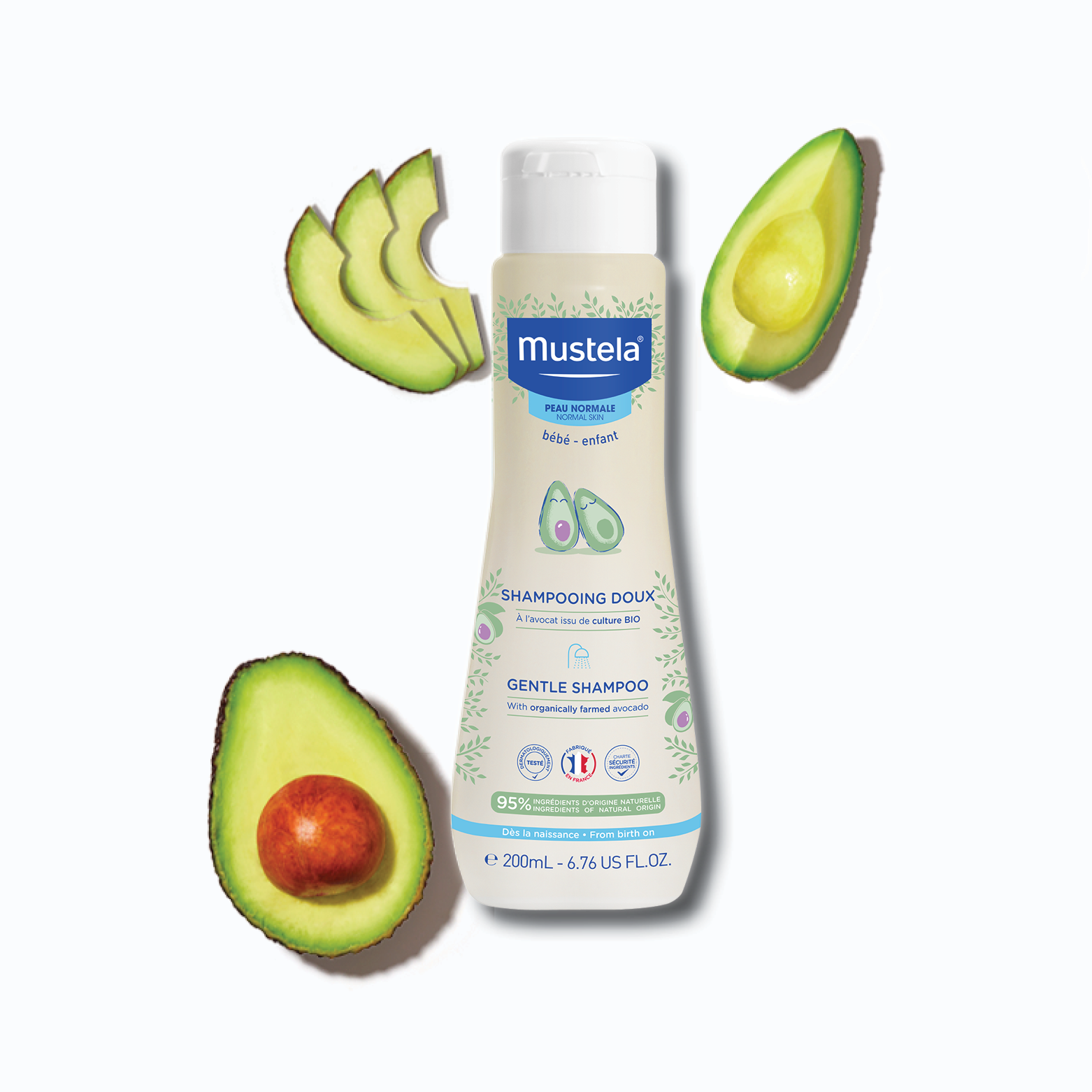 Dầu Gội Mustela Gentle Shampoo 2