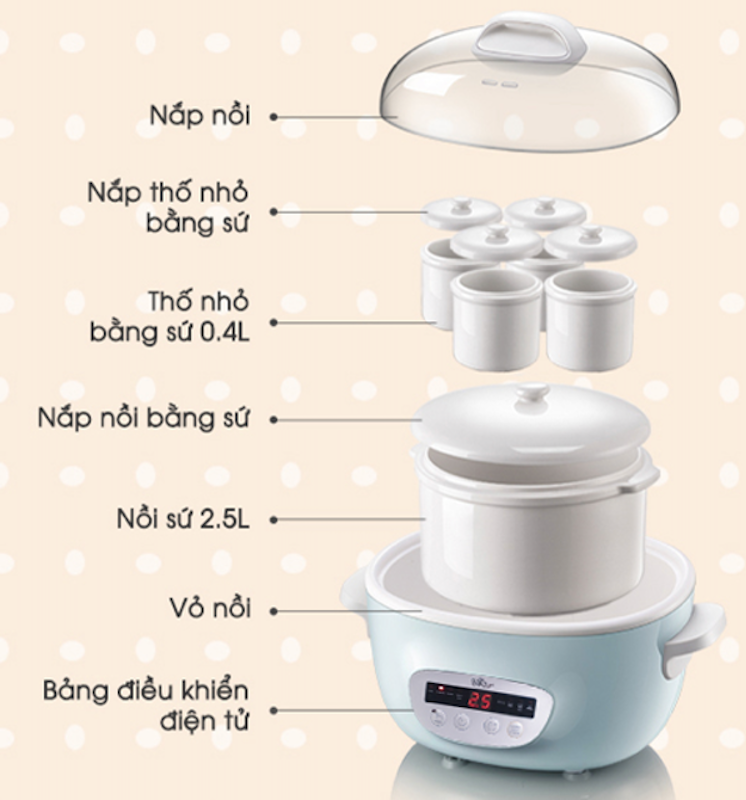 Nồi Nấu Chậm Cách Thủy 2