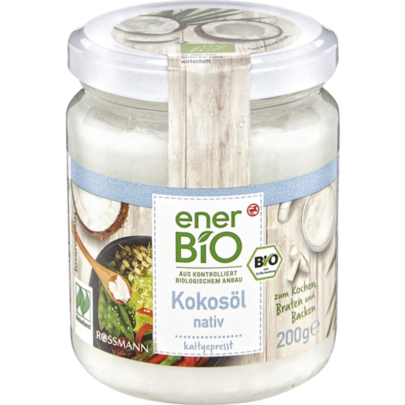 Dầu Dừa Hữu Cơ enerBiO Bio Kokosöl 1