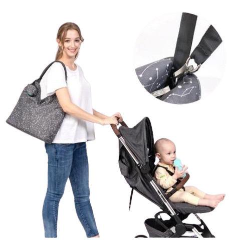 Túi Xách Bỉm Sữa Tote MOOIMOM 4